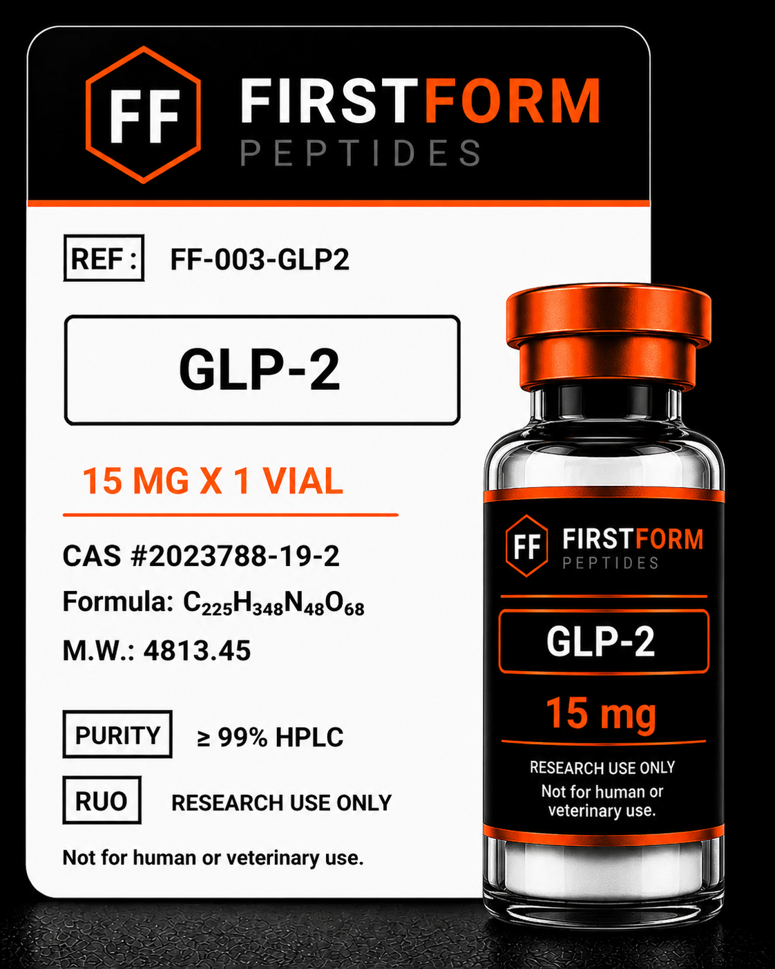 GLP-2 15 mg · FirstForm Peptides
