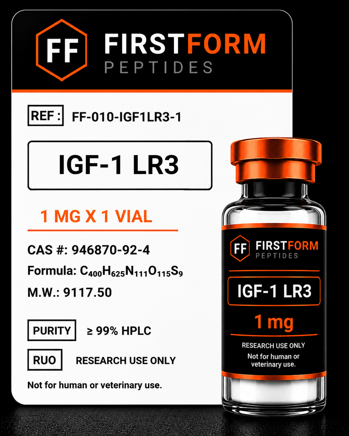 Shop Research Peptides & Reference Compounds · FirstForm Peptides